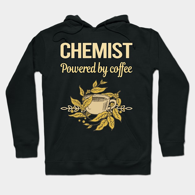 Powered By Coffee Chemist Hoodie by lainetexterbxe49